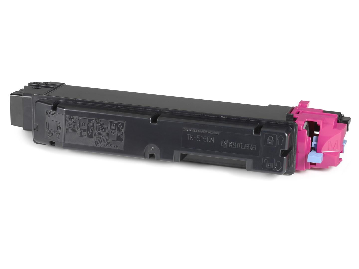 Toner til printer - Kyocera TK-5150M, magenta, original (10.000 sider) billede