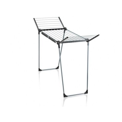 Tørrestativ LEIFHEIT Pegasus 150 Solid Black – fritstående, sammenklappeligt