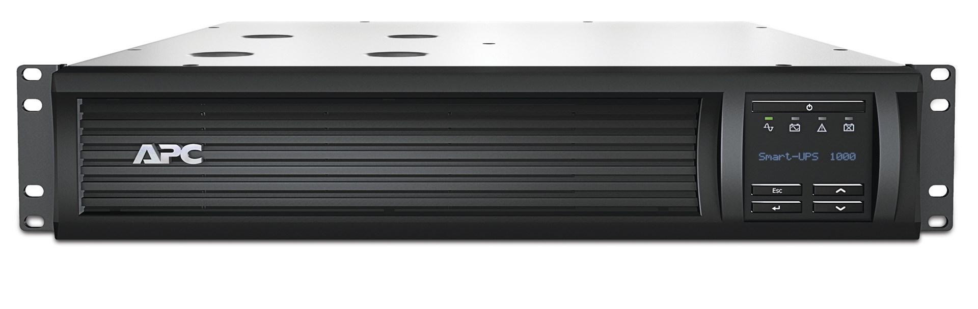 UPS til rack 2U – APC Smart-UPS SMT1000RMI2UC, 1000 VA, 4x C13, USB, SmartConnect billede