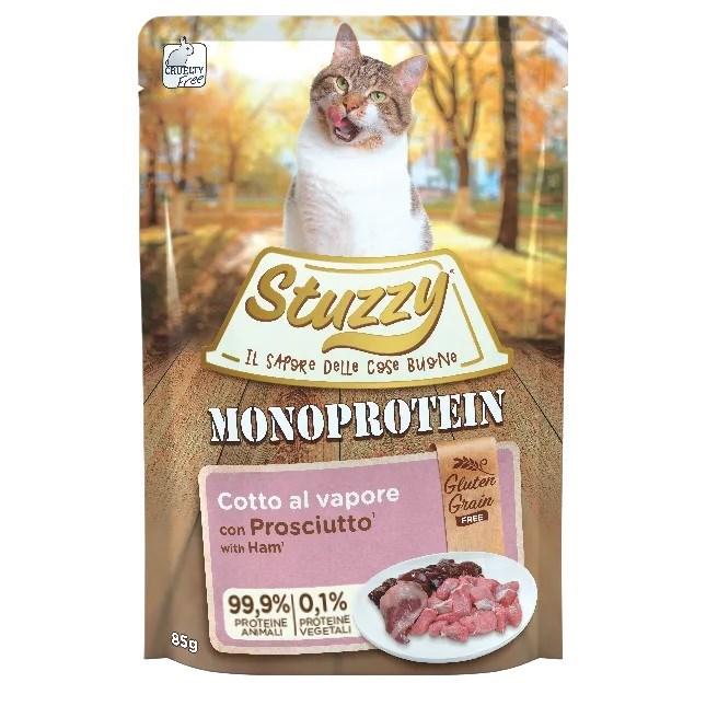 Vådfoder til kat Stuzzy Monoprotein Skinke 85 g