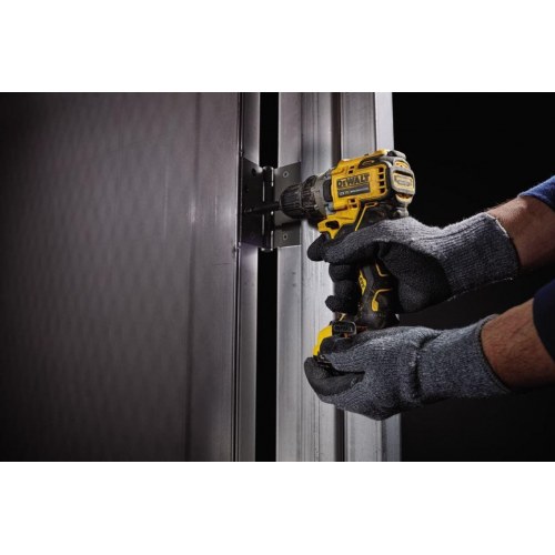 Skruemaskine DeWALT DCD701D2 12V XR - 2x 2,0 Ah, TSTAK (sort/gul)