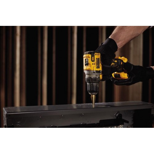 Skruemaskine DeWALT DCD701D2 12V XR - 2x 2,0 Ah, TSTAK (sort/gul)