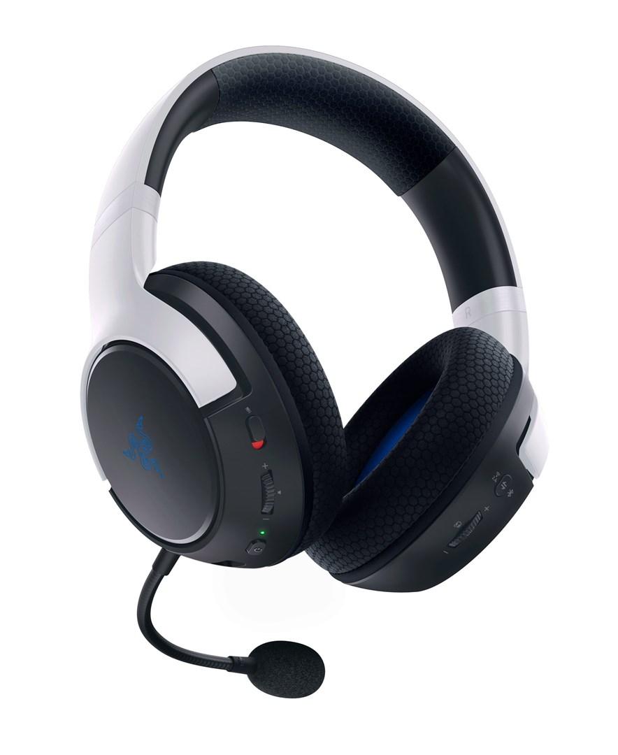 Gaming headset Razer Kaira HyperSpeed trådløst - hvid/sort billede