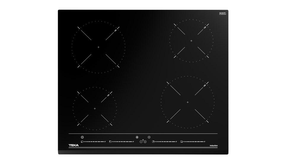 Induktionskogeplade 60 cm - TEKA IZC 64010 MSS, sort, 4 zoner