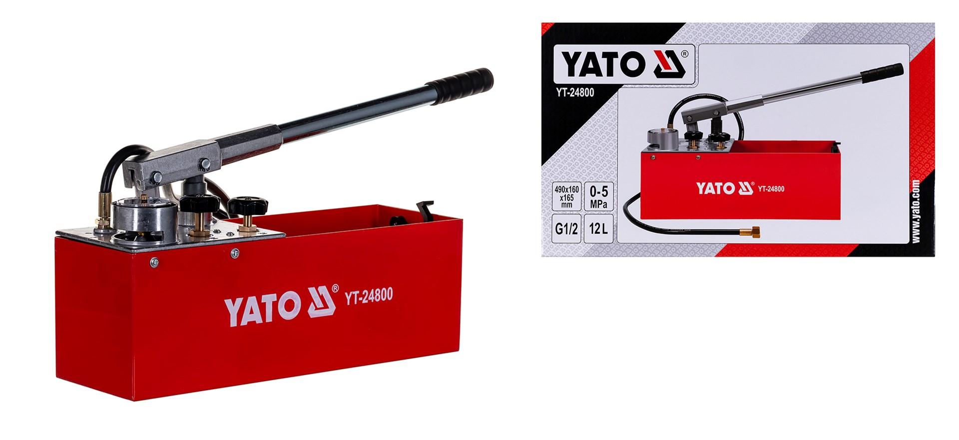 Yato YT-24800, 50 bar, 1/2, 160 mm, 490 mm, 165 mm