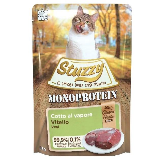 Vådfoder til kat – Stuzzy Monoprotein Kalv 85 g
