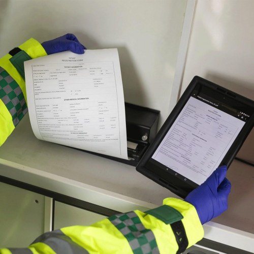 Mobil printer – Brother PJ862, 203 × 200 dpi, direkte termisk, kablet & trådløs