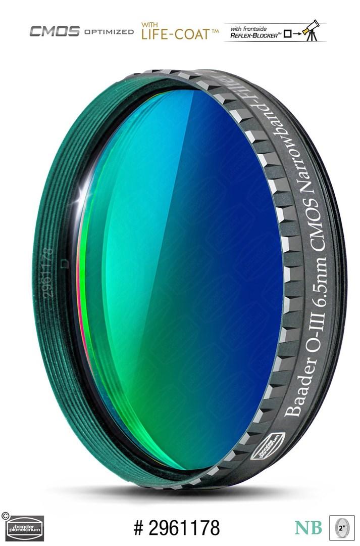 Linsefilter Baader O-III 2" 6,5 nm CMOS