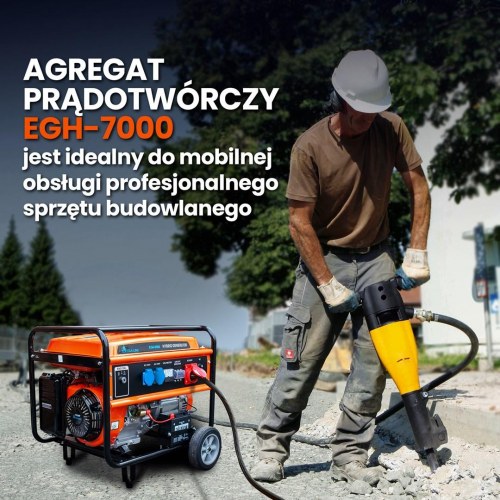 Generator strøm – Extralink EGH-7000 hybrid, 7 kW