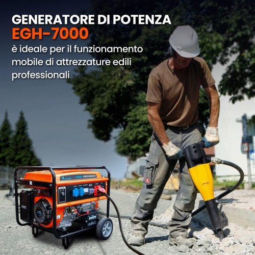 Generator strøm – Extralink EGH-7000 hybrid, 7 kW