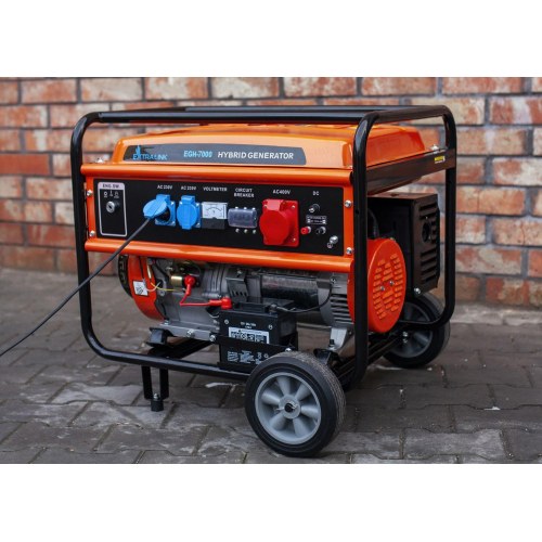 Generator strøm – Extralink EGH-7000 hybrid, 7 kW