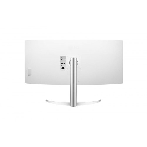 Skærm ultrabred 40" LG UltraWide 5K, buet, hvid