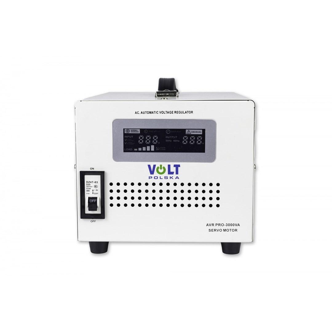 Spændingsstabilisator Volt Polska AVR PRO 3000VA - 3%