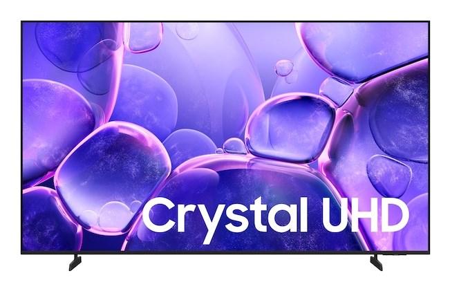 4K UHD Smart TV Samsung 65" U8000F (Crystal UHD, sort)