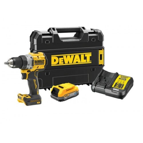 Skruemaskine 18V DeWALT XR – inkl. 1×1,7 Ah PowerStack og lader