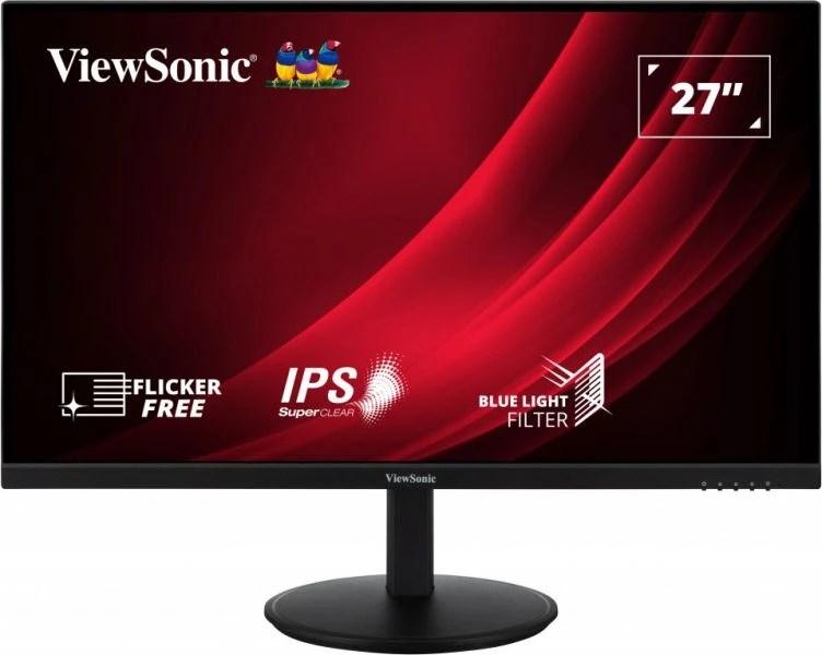 Skærm 27" ViewSonic VG2709-2K-MHD-2 - IPS, 2560×1440 QHD, 75 Hz, sort billede