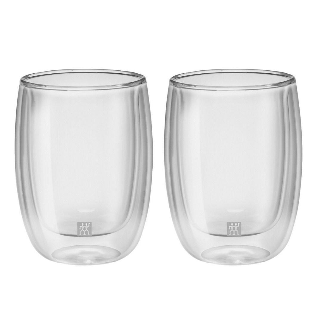 Dobbeltvæggede kaffeglas 200 ml - ZWILLING Sorrento, 2 stk., transparent billede