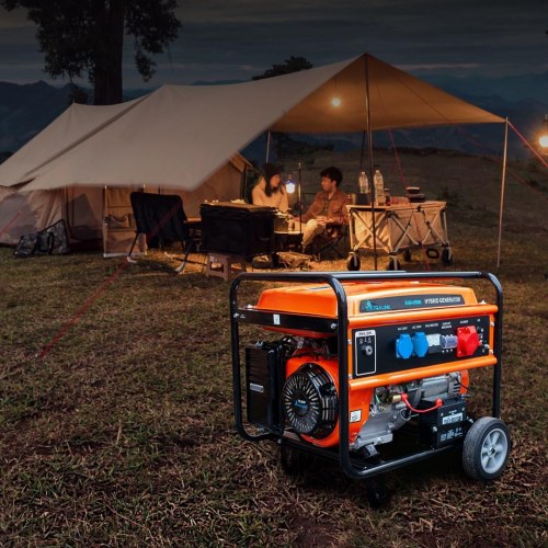 Generator benzin/gas Extralink EGH-5500 – hybrid 5,5 kW 3-faset