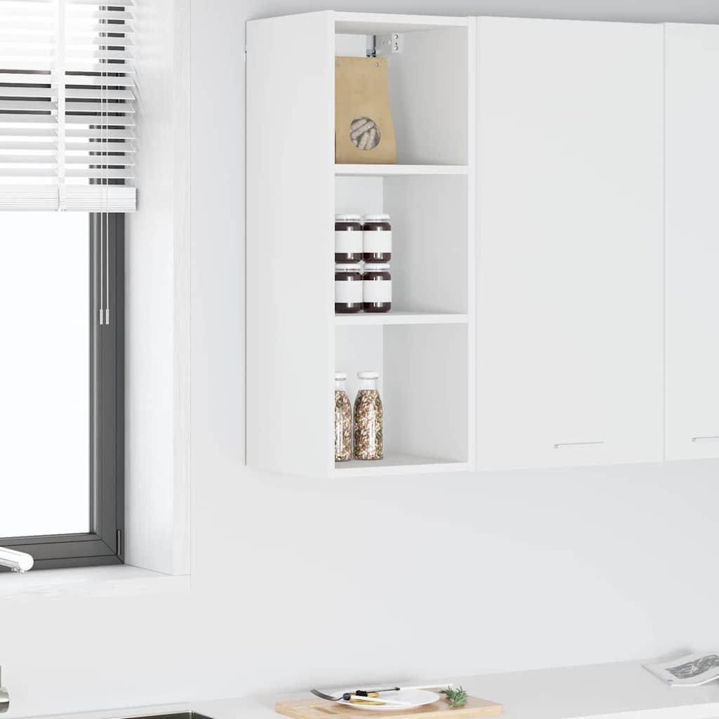 Hængeskab med hylde Riga Hvid 30 x 29,5 x 80 cm Konstrueret træ