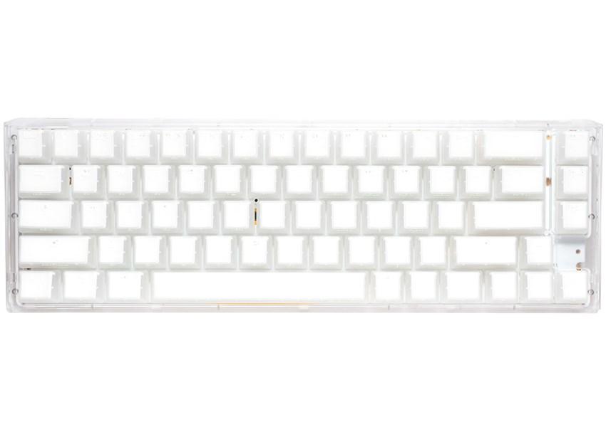 Tastatur til gaming Ducky One 3 Aura White SF, 65 %, mekanisk, RGB, USB-C (US International)