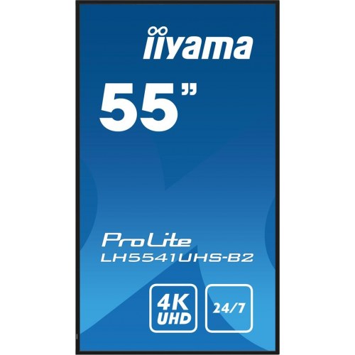 55" 4K digital skærm til signage - iiyama ProLite LH5541UHS-B2, 24/7