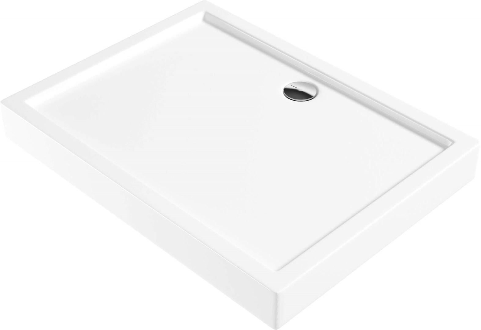 Brusekar rektangulært akryl 100 × 90 cm - deante