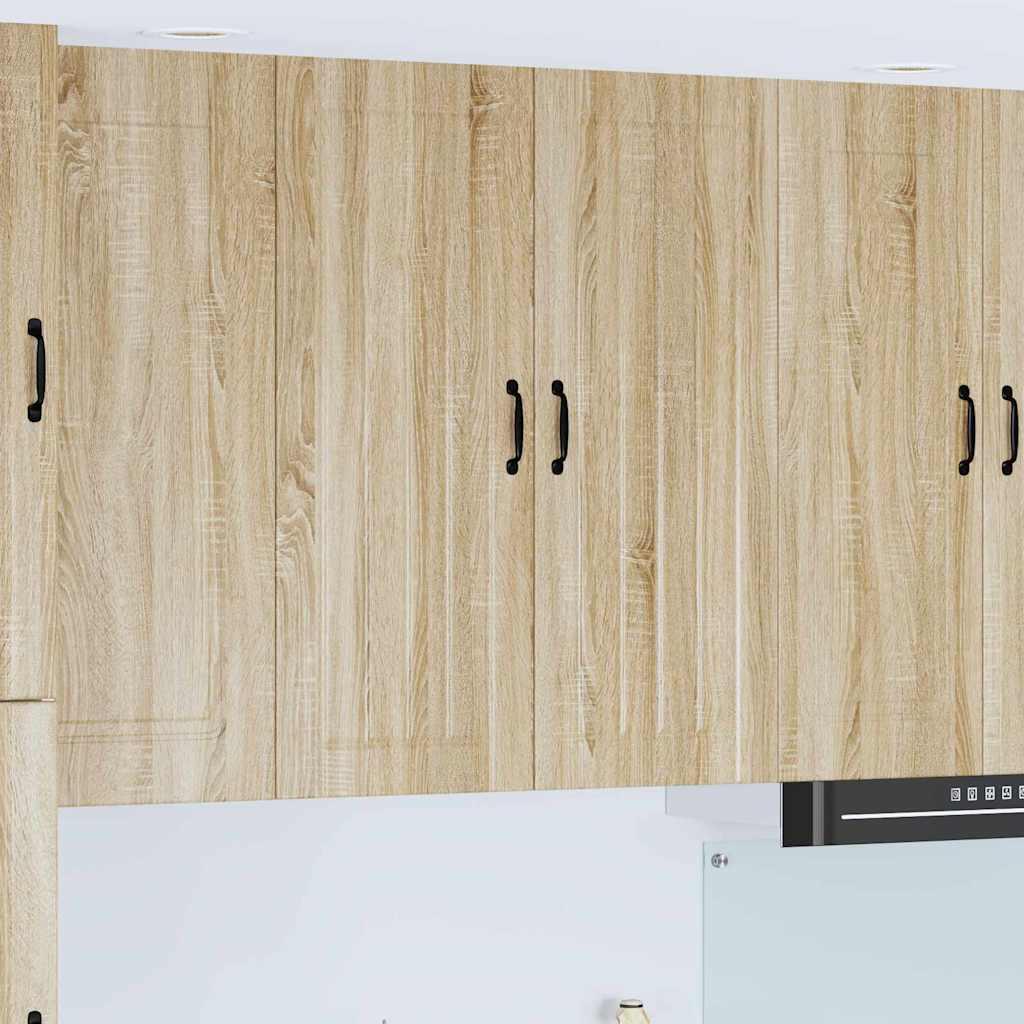 Vægskab til køkken Sonoma eg 80 x 31 x 100 cm Konstrueret træ