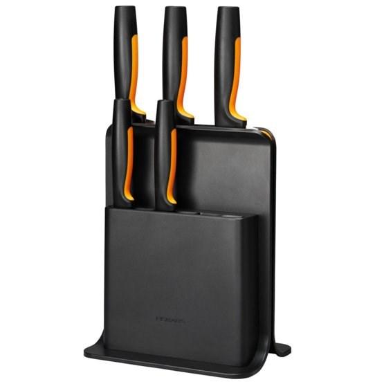 Knivblok med slidser - Fiskars Functional Form, 6 dele billede