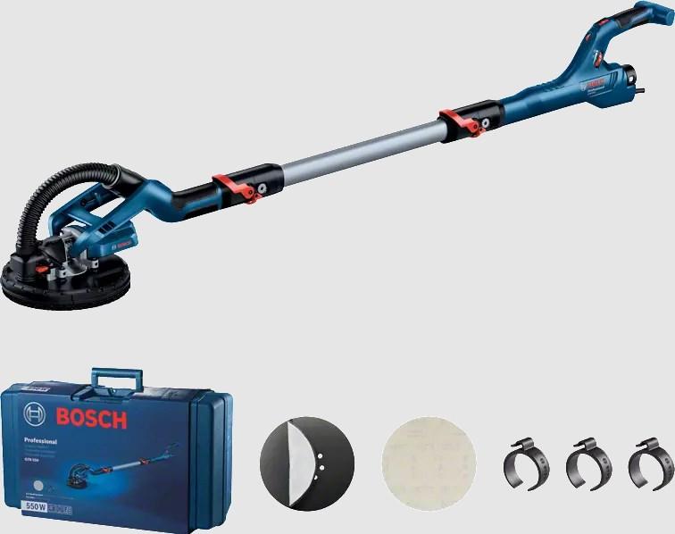 Gipssliber Bosch GTR 550, 500 W - 910 RPM, sort/blå/hvid billede