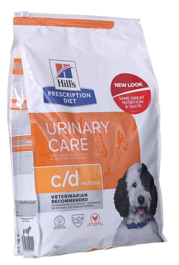 Hundefoder til urinveje - Hill's Prescription Diet c/d Multicare med kylling, 1,5 kg
