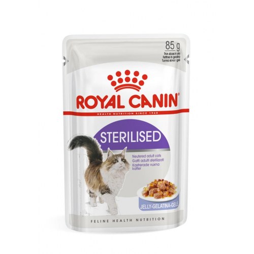 Vådfoder til kat – Royal Canin Sterilised i sauce 12×85 g