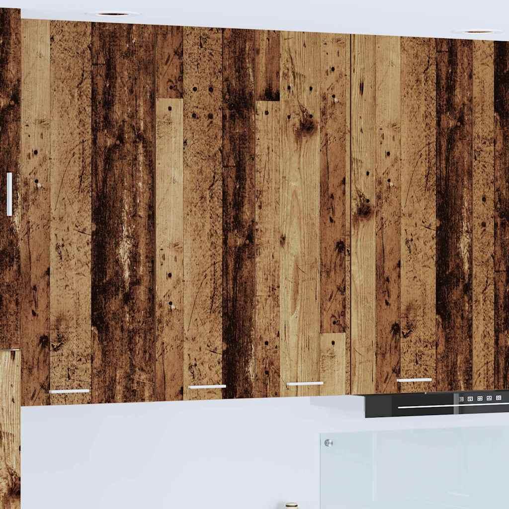 Hængeskab Riga Gammelt træ 60 x 31 x 100 cm Konstrueret træ