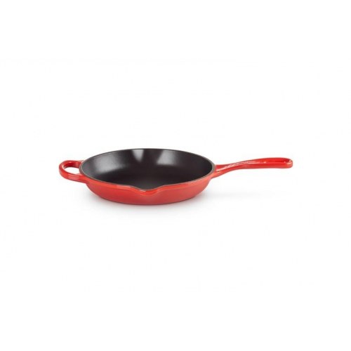 Stegepande støbejern rund – Le Creuset, rød, 20 cm