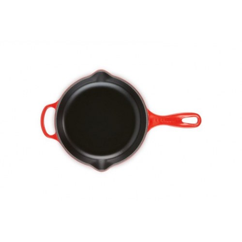 Stegepande støbejern rund – Le Creuset, rød, 20 cm