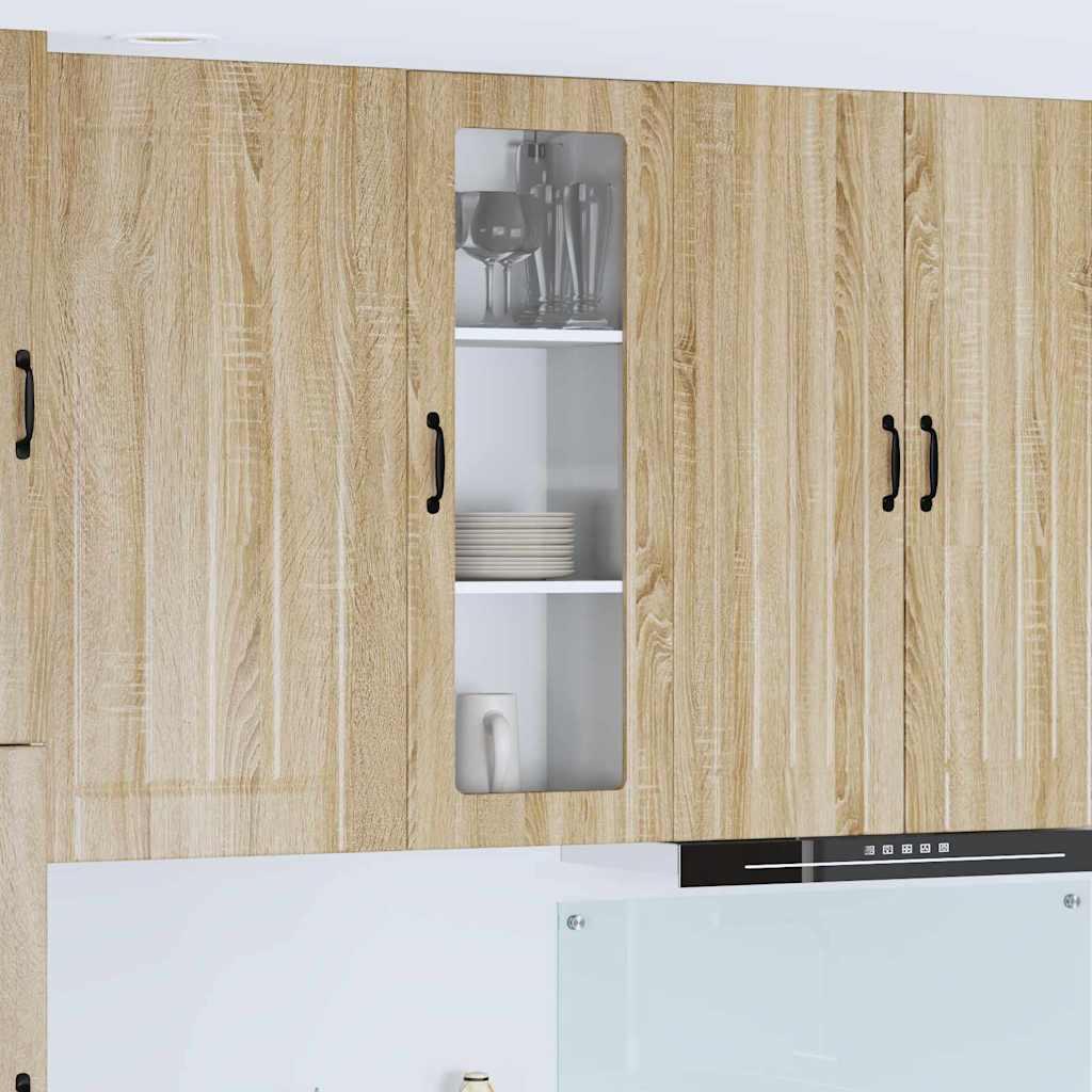 Vægskab til køkken Sonoma eg 40 x 31 x 100 cm Konstrueret træ