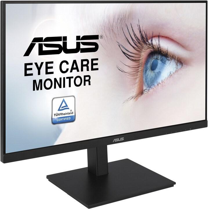 Skærm 27" ASUS VA27DQSB Full HD IPS, 75 Hz, sort billede