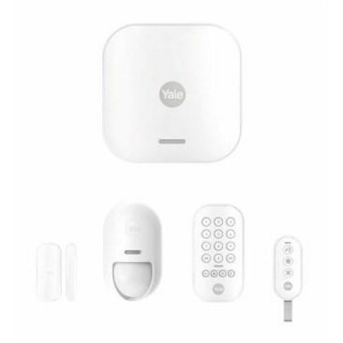 Sikkerhedsalarm med Wi‑Fi – Yale AL-SK1-1A-EU, hvid