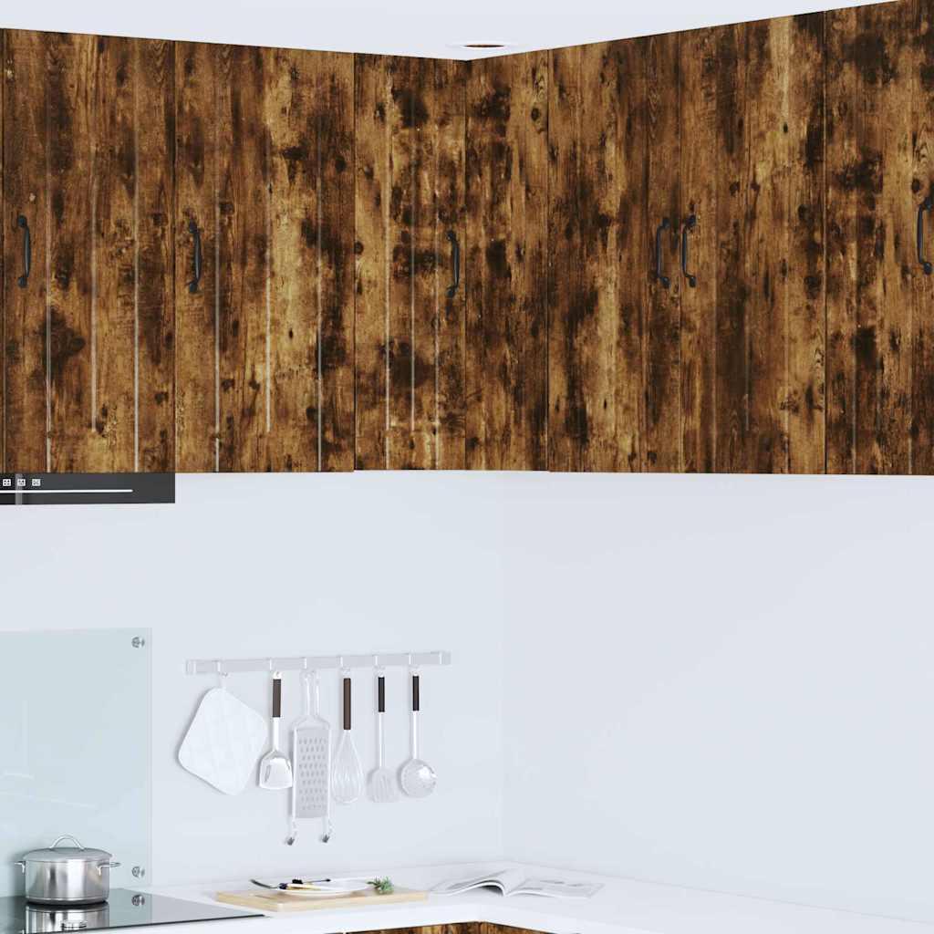 Vægskab til køkken Røget eg 57 x 57 x 80 cm Konstrueret træ