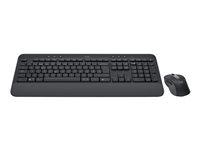 Trådløst tastatur og mus - Logitech Signature MK650 Combo for Business, UK, grafit billede