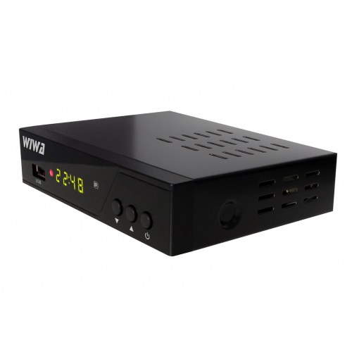 DVB-T2 tuner WIWA H.265 PRO – Full HD modtager med optagelse
