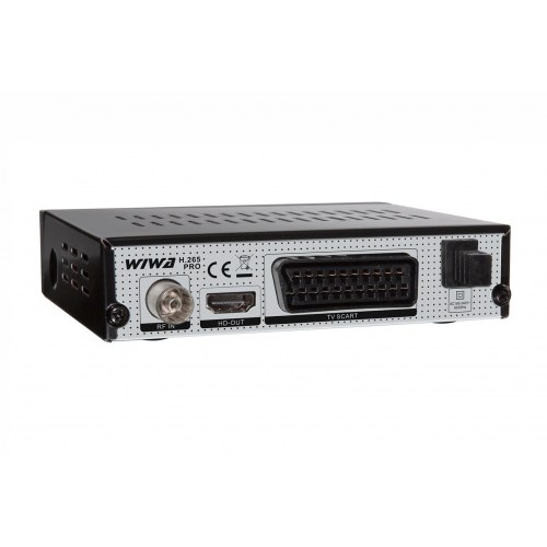 DVB-T2 tuner WIWA H.265 PRO – Full HD modtager med optagelse