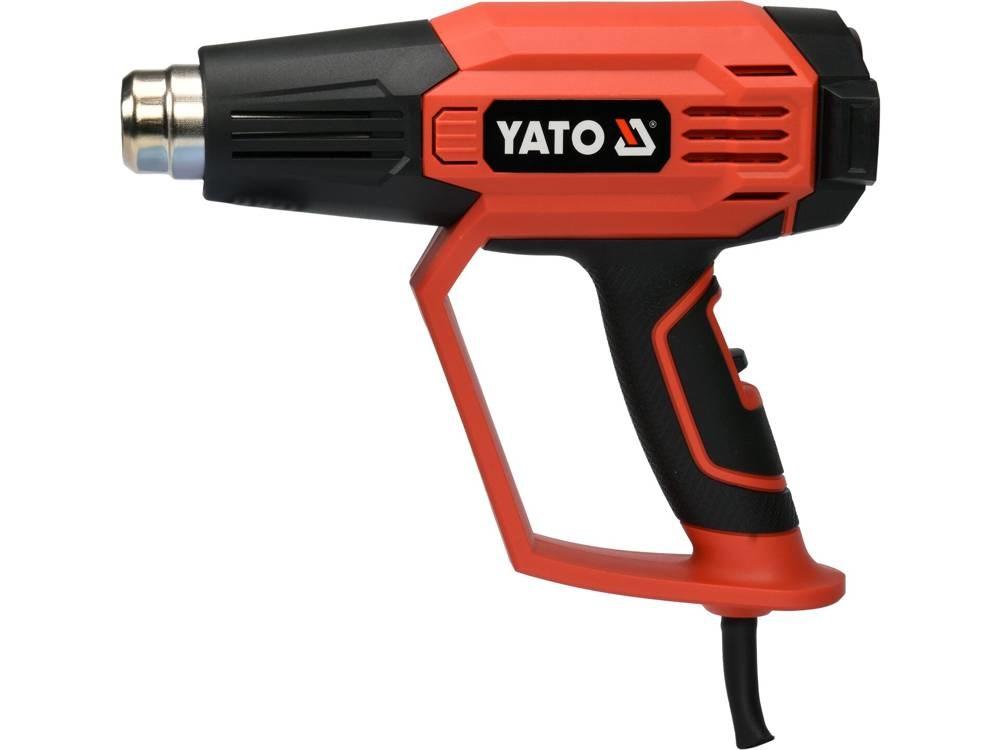 Varmluftpistol YATO 1.600 W med LCD og hukommelse (50-650 °C, 2 trin) billede