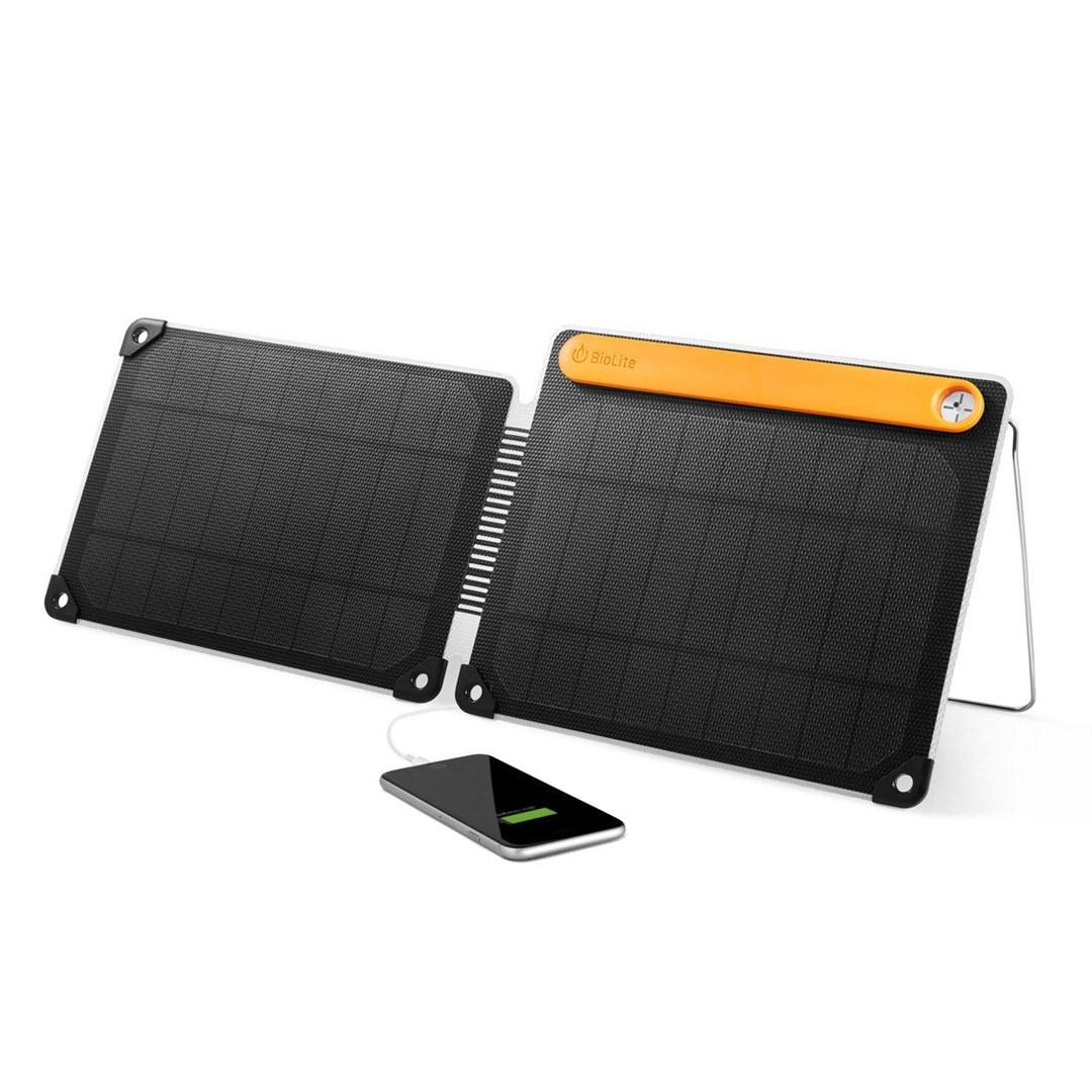 Solcelleoplader BioLite SolarPanel 10+ - 10 W, monokrystallinsk