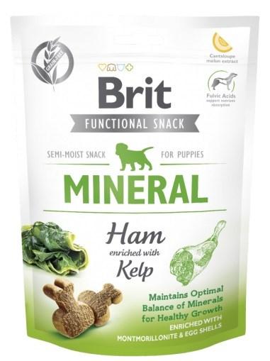 Hundegodbidder Brit Functional Snack Mineral Skinke, 150 g