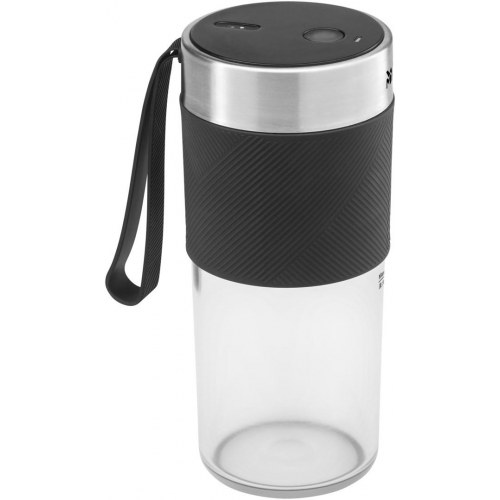 Blender to go – WMF KITCHENminis, 0,3 l, 50 W, sort/rustfrit stål
