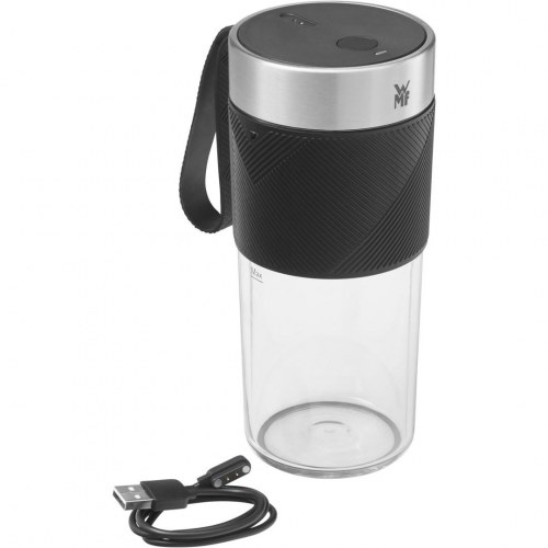 Blender to go – WMF KITCHENminis, 0,3 l, 50 W, sort/rustfrit stål