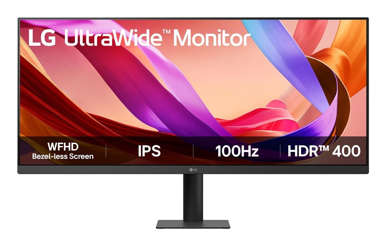Skærm 34" LG UltraWide IPS WFHD 100 Hz HDR400 – sort
