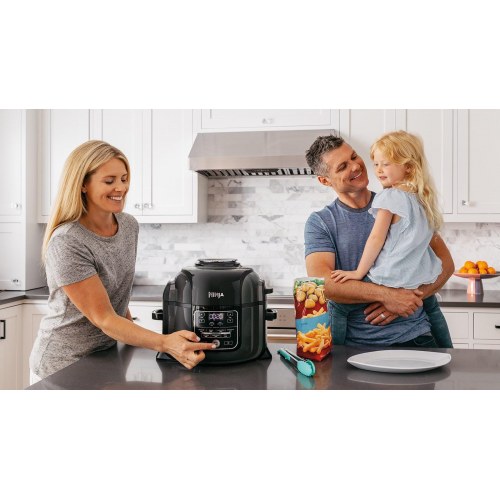 Foodprocessor og multicooker Ninja OP300 - 6 l, 1.460 W, sort