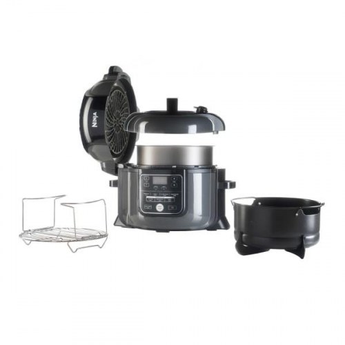 Foodprocessor og multicooker Ninja OP300 - 6 l, 1.460 W, sort