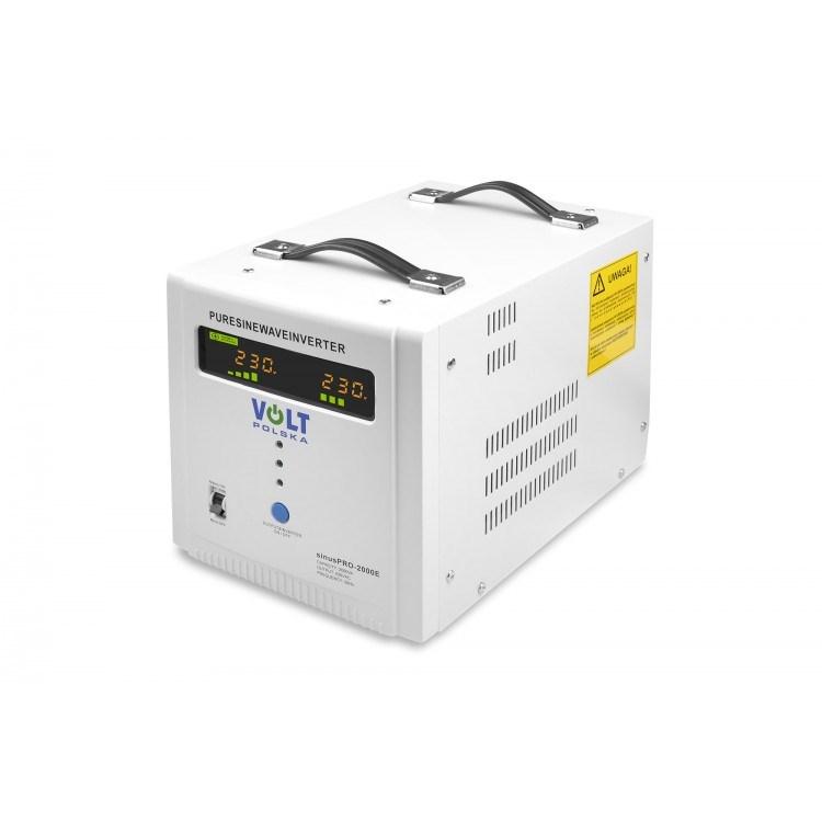 UPS nødstrøm – Volt Polska SinusPRO 2000E 12/230V (line-interactive)